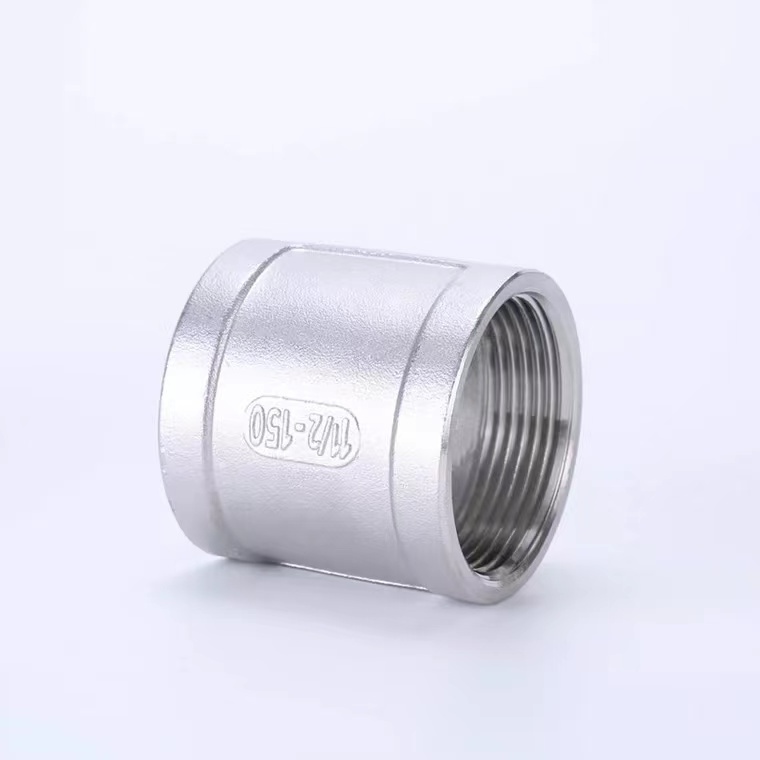 Goods in Stock Coupling 1'' Forged Stainless Steel 304 Weld Pipe Plumbing Fitting Equal Socket Banded