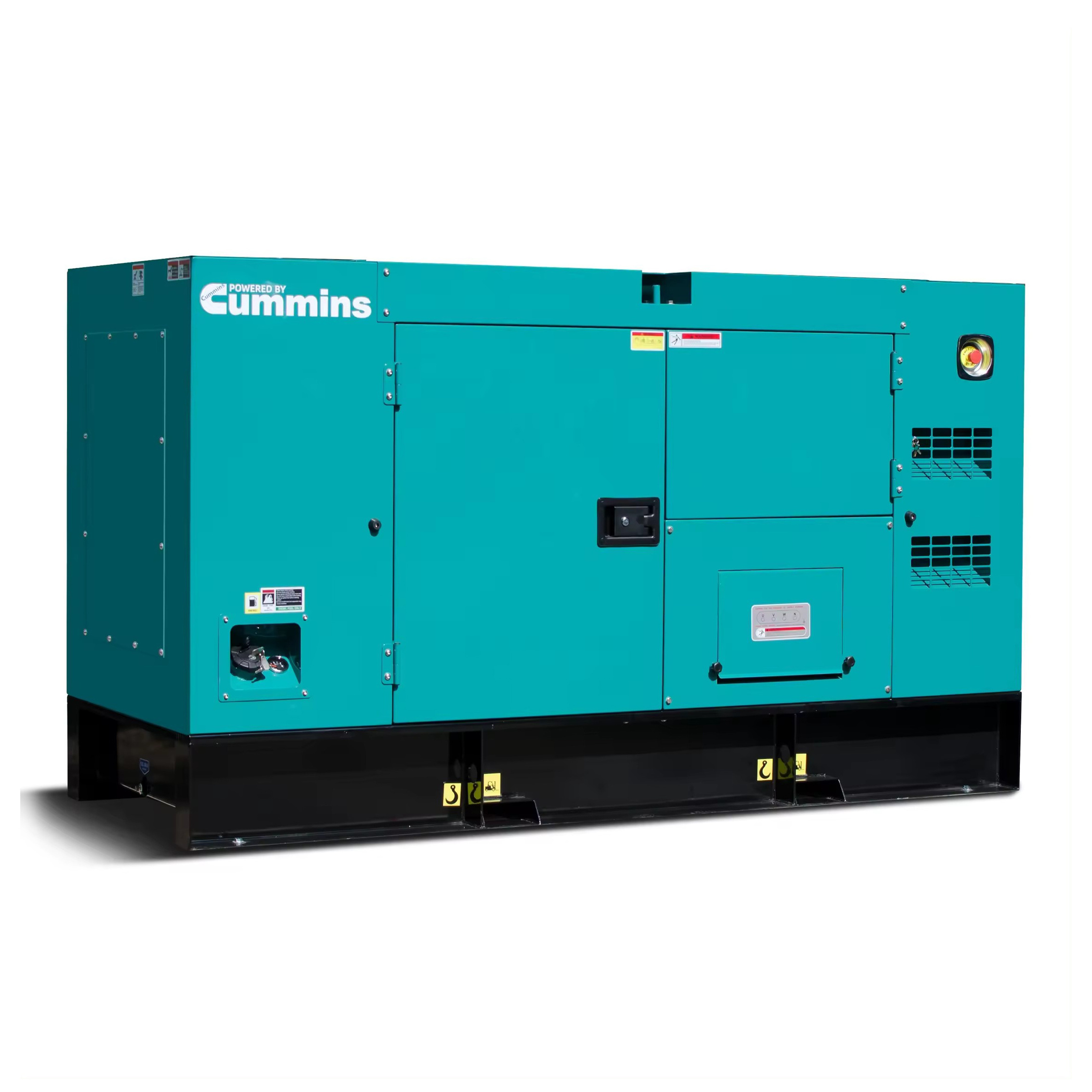 CUMMINS 40KVA 32KW 220V/380V single/three phase diesel generator set with Weichai engine durable long time running with ATS