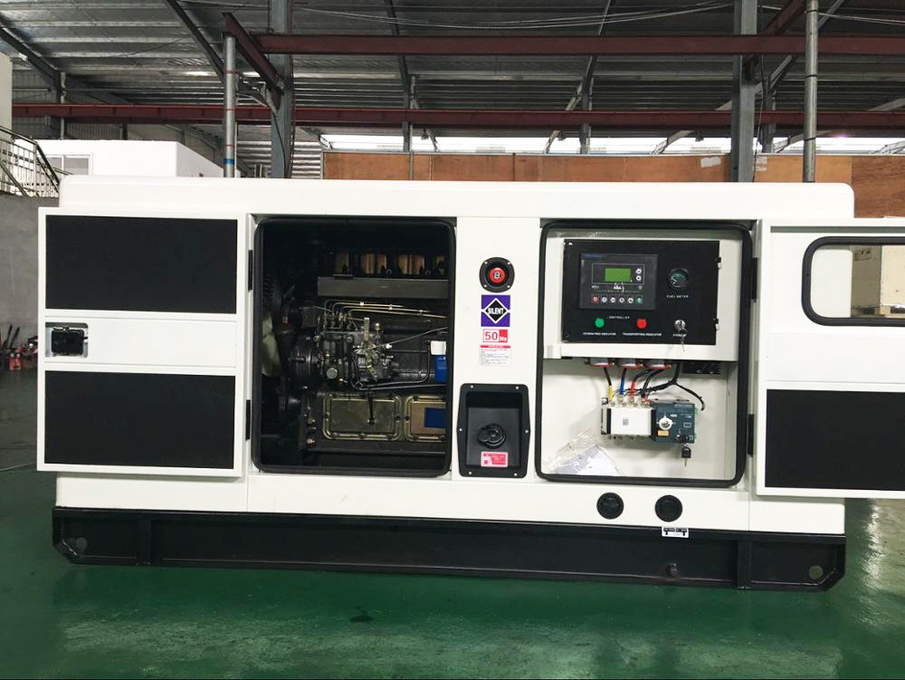 Guangzhou Weifang Ricardo Engine 380V/480V 50Hz 60HZ 3 phase Diesel Generator Power Plant 50 KVA Portable Generator Gneset 40KW