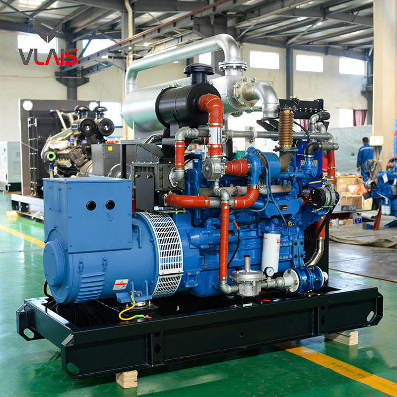 150kVA 120kw Super Silent Type Natural Gas Generator Vl10ng160 with Vlais Gas Engine CE ISO9001 certificate