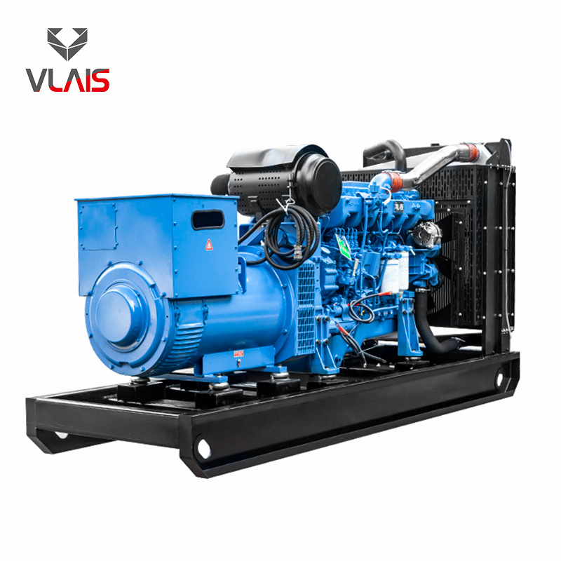 Rated power 280KW 350kva diesel motor power plant electric generators genset DG SET for electric car powering charging stations