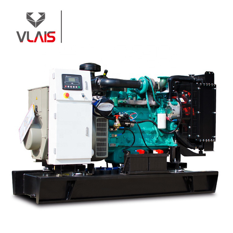 230V/400V AC 3 phase 4 cylinder 65kva 75kva silent diesel copper coil generator with automatic change over switch for farm