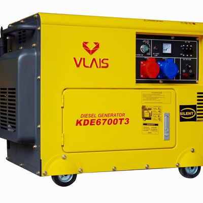 Factory supply small water cooled diesel generators 5kw portable diesel generator set