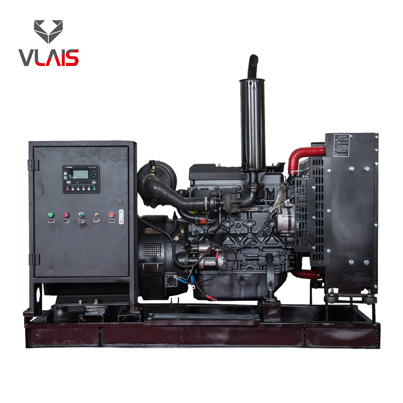 40KW 50KVA 3 phase 50hz 380v 44KW 55KVA Standby power Soundproof Diesel Genset Generator With Vlais Engine and ATS