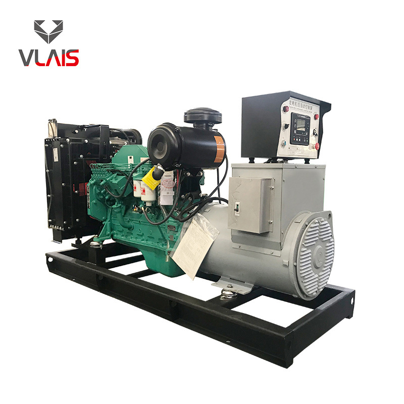 230/400 Volt 50Hz 3 PH 25kva 35kva 45kva 85kva 135kva primary power station closed type Diesel Electricity generator set genset