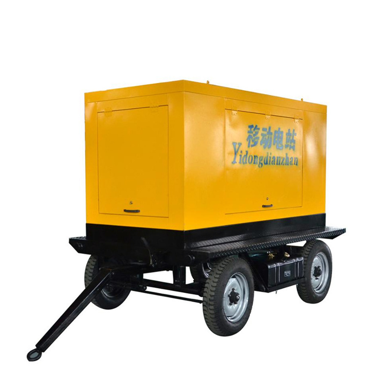 OEM factory price 50Hz/60 Hz YTO/FAW 250kw 312.5kva Mobile trailer silent diesel generator power Plant genset for Construction