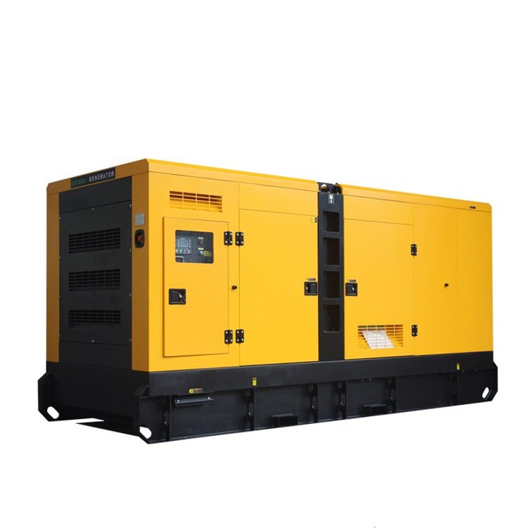 Guangzhou Factory Price 250KVA 200KW DCEC Engine AC 3 PH Electric Generator Gen Set Soundproof Power plant for Commercial use