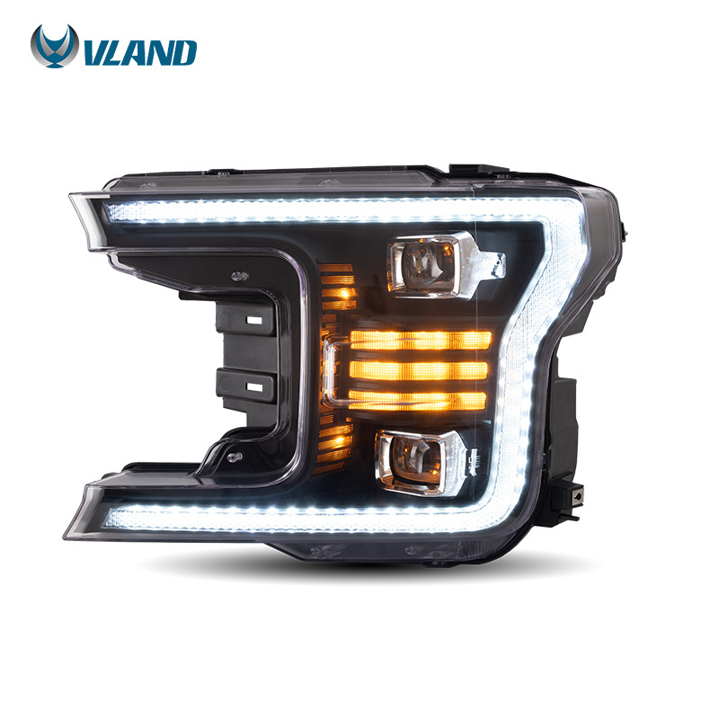 VLAND Wholesale Full LED F 150 Headlights 2018 2019 2020 For Ford F150