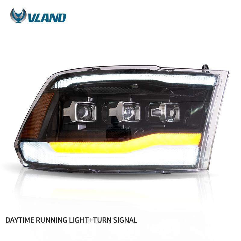 VLAND Factory Full LED Head Lights Head lamp RAM1500 CLASSIC Assembly 2019-UP Front Lamp For DODGE RAM1500/2500/3500 Headlights