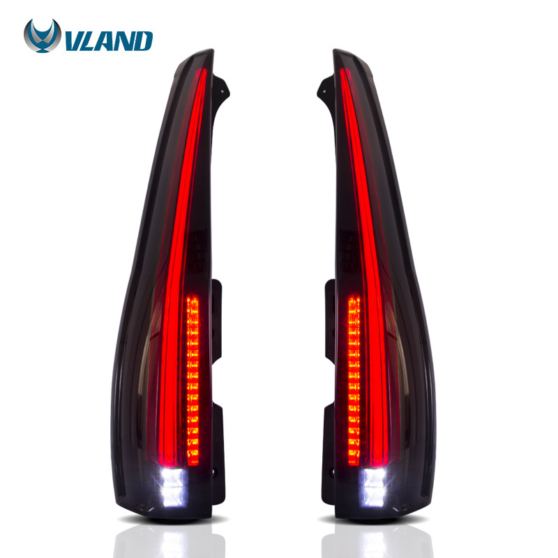 VLAND factory for Car Tail lamp for Cadillac Escalade LED Taillight 2007 2008 2009 2010-2014 Tail lamp for Cadillac Escalade