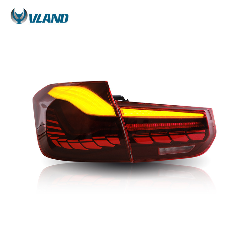 VLAND Factory Full LED Taillights Rear Lamp Assembly 2012-2015 With Sequential Turn Signal Tail Lights For BMW F80 F35 F30