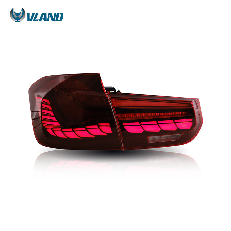 VLAND Factory Full LED Taillights Rear Lamp Assembly 2012-2015 With Sequential Turn Signal Tail Lights For BMW F80 F35 F30