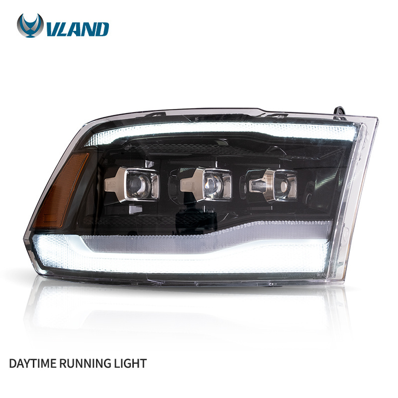 VLAND Factory Full LED Head Lights Head lamp RAM1500 CLASSIC Assembly 2019-UP Front Lamp For DODGE RAM1500/2500/3500 Headlights