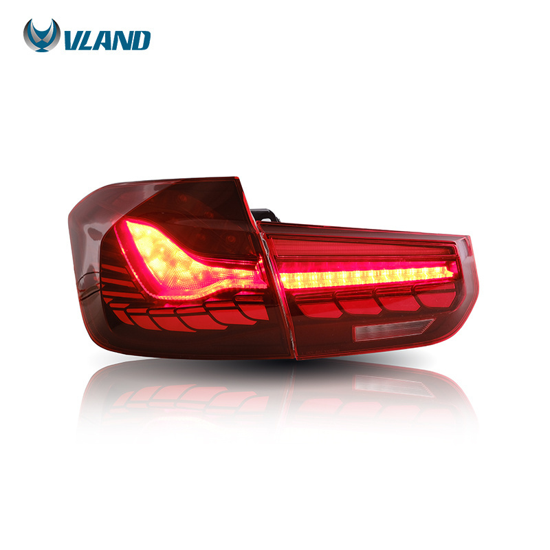 VLAND Factory Full LED Taillights Rear Lamp Assembly 2012-2015 With Sequential Turn Signal Tail Lights For BMW F80 F35 F30