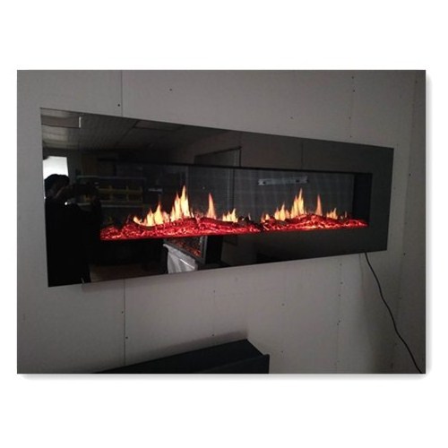 home decoration 66 inch led remote controlling modern simulation in door electric fireplace wall mounted