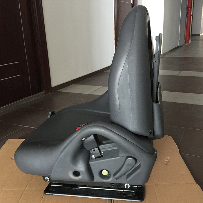 Forklift backrest adjustment device forklift Seat with Seat Belt with dust cover