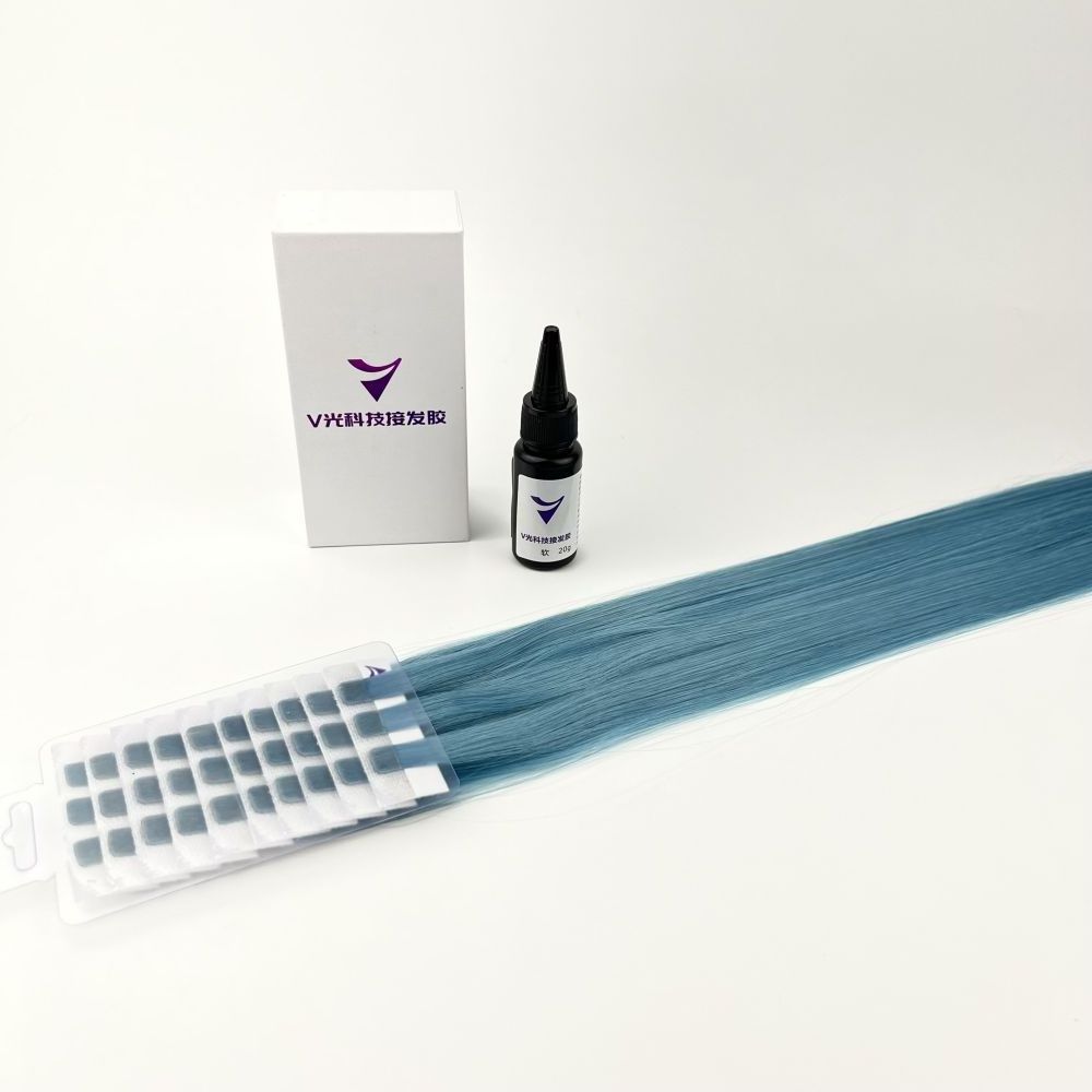 V light Hair Extension $1 to get $28 Synthetic Hair and V-Ray Hair Extension Glue Practice Kit