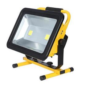 100W Super Bright Waterproof LED Flood Light Portable Work Lights for Camping Garage Workshop Construction Site