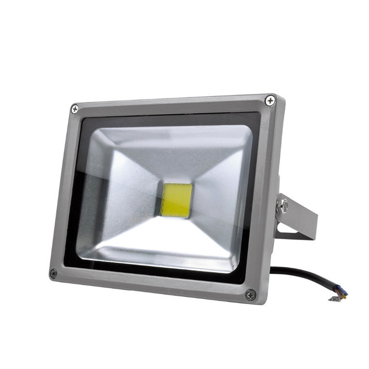 30W 50W 100W cool white aluminum IP65 waterproof landscape building lighting High Lumen led flood light