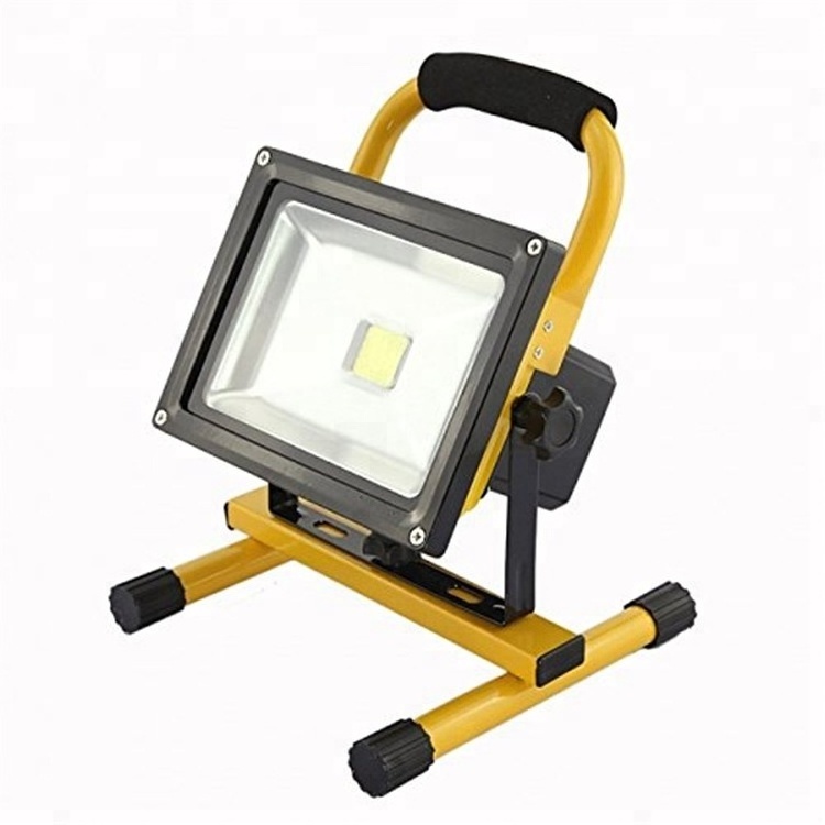 30 Watts Indoor/Outdoor LED Flood Light IP 65 Waterproof Rechargeable Portable Job Site Work Light