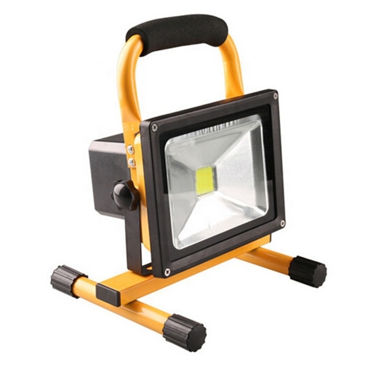 rechargeable led flood light 10watt 20watt 30watt 50watt portable power line foldable Mobile phone charging lamp Emergency light