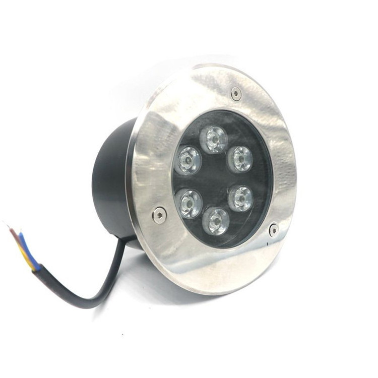 Uplight IP67 Recessed outdoor round square led cob underground light 1w 3w 5w 6w 9w rgb 3000k warm white buried ingroundlight