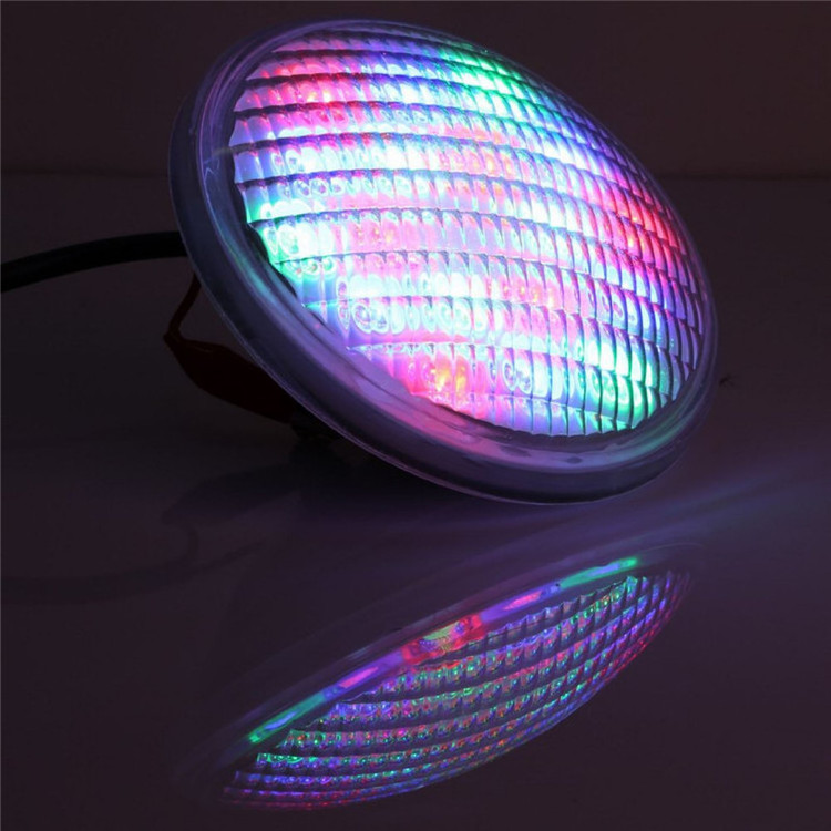 par56 12v 300w led swimming pool lamps dimmable GX16d par56 bulb multi color RGB with IR remote control