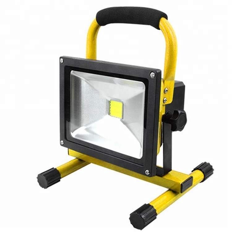 30 Watts Indoor/Outdoor LED Flood Light IP 65 Waterproof Rechargeable Portable Job Site Work Light