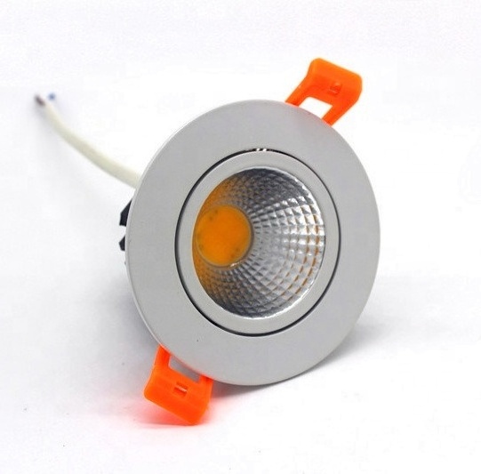 Commercial lighting fixture recessed led driverless downlight adjustable dimmable led downlight 5w 7w 10w 12w 15w 20w