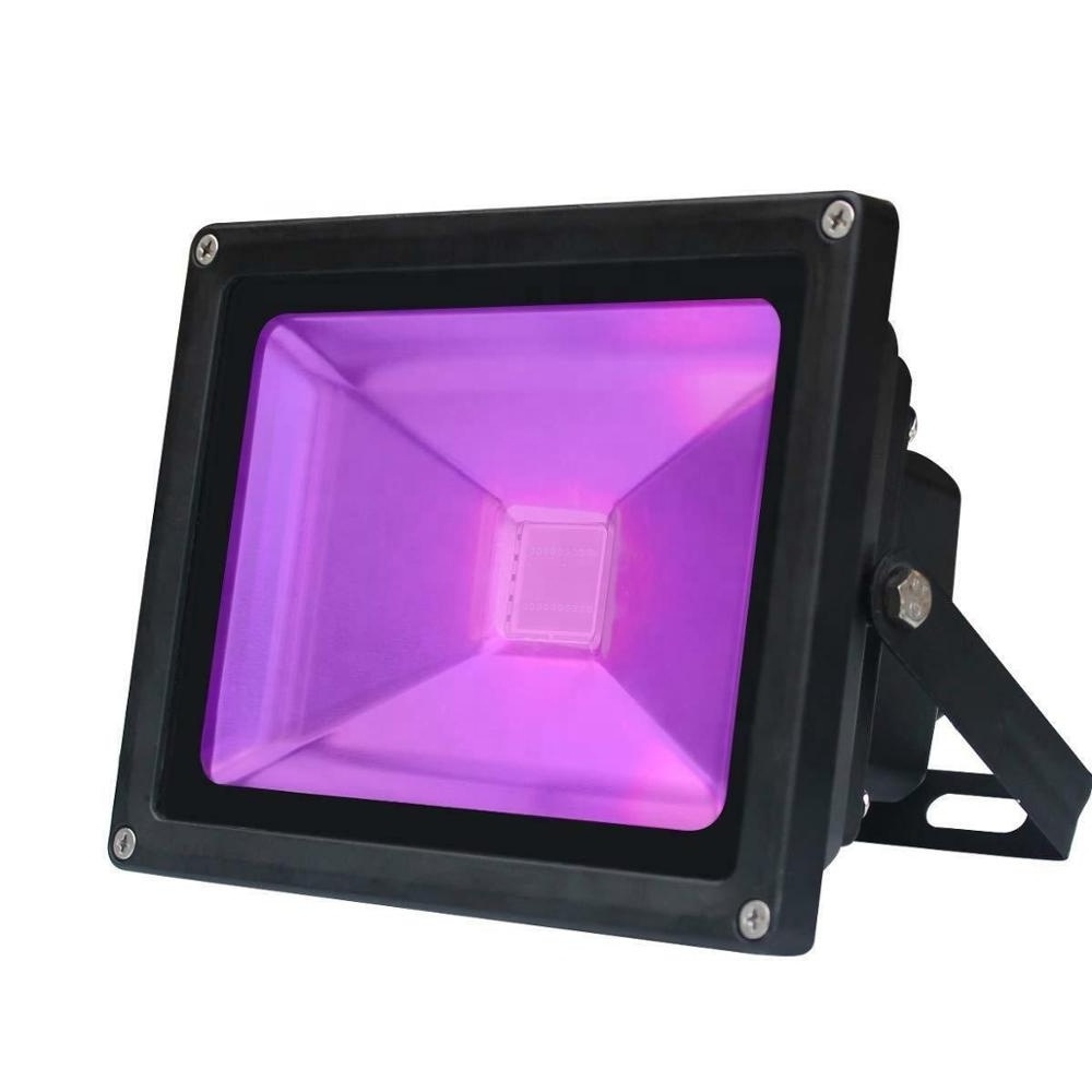 50W 100W 150W 200W 300W 500W 365nm 395nm IP65 Waterproof Outdoor UV Black LED flood light