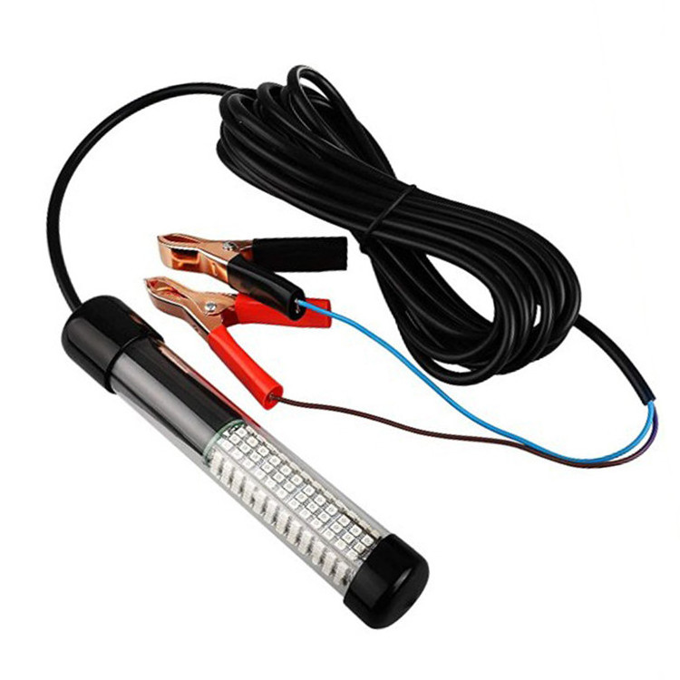 12V Input 18W Green LED Fishing Light 5M Underwater Cables Durable and Efficient for Nighttime Fishing