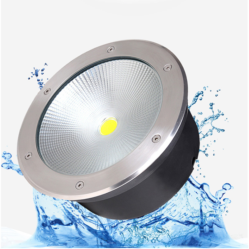 COB underground light Waterproof IP65 led garden light Outdoor Buried Path Spot Recessed Inground Lighting Stainless steel