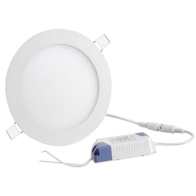 Top Selling Round 5W 9W 12W 18W Slim Flat Led Recessed Ceiling Panel Lights