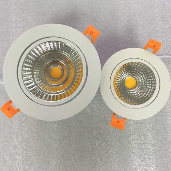 7W 5W Cob Led Downlight Bulbs Recessed Light Lamp Warm White Daylight Dimmable Driverless Downlight 86mm 6000k 4000k