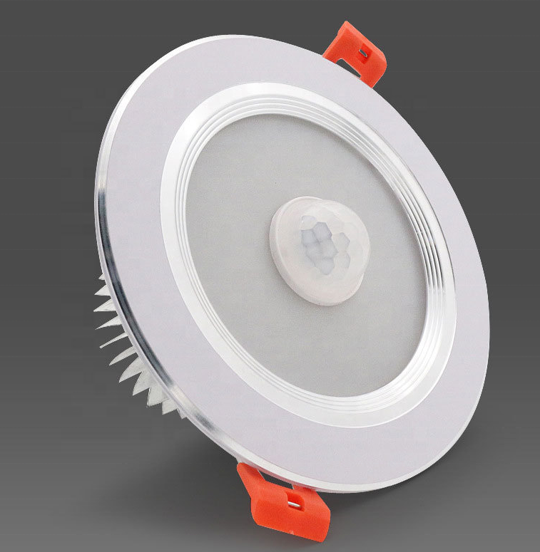 3W 5W 7W 9W 12W 15W PIR Motion Sensor Downlight Indoor Modern Round Led Ceiling Downlights Lighting