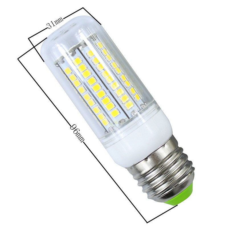 E14 E26 E27 Base 7W Super Bright LED Corn Light Indoor Lamp Daylight Home Garage Warehouse Bulbs Replace Metal Halide LED Bulb