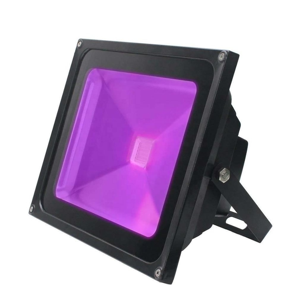 50W 100W 150W 200W 300W 500W 365nm 395nm IP65 Waterproof Outdoor UV Black LED flood light