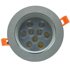 9W LED recessed downlight ac85-265v