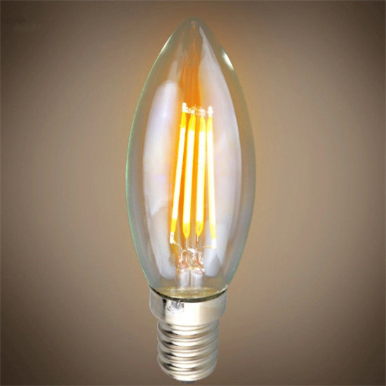 360degree wide view angle E27 12 volt led filament bulbs 2700K 3000K