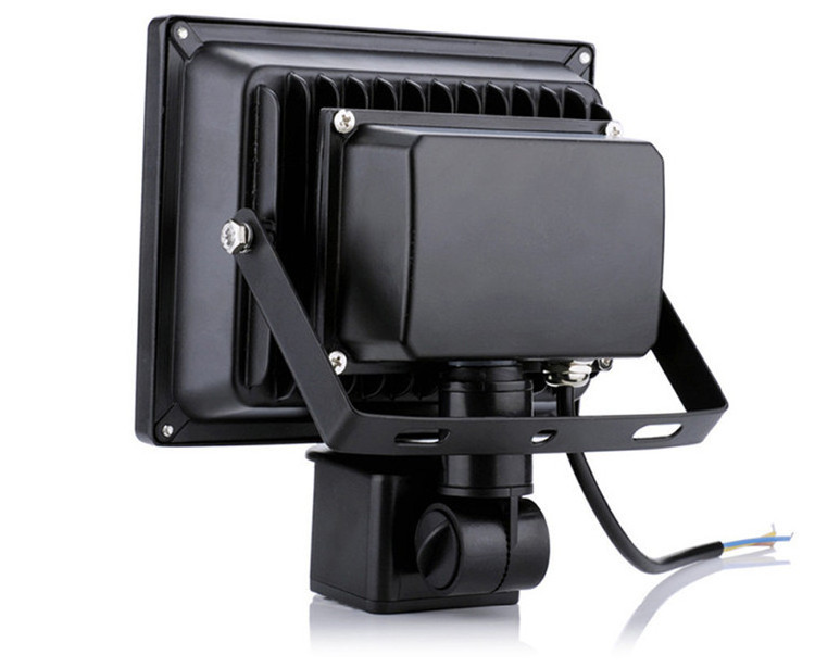 10W20W30W50W100W IP65 Waterproof outdoor projector ultra slim led flood light with sensor