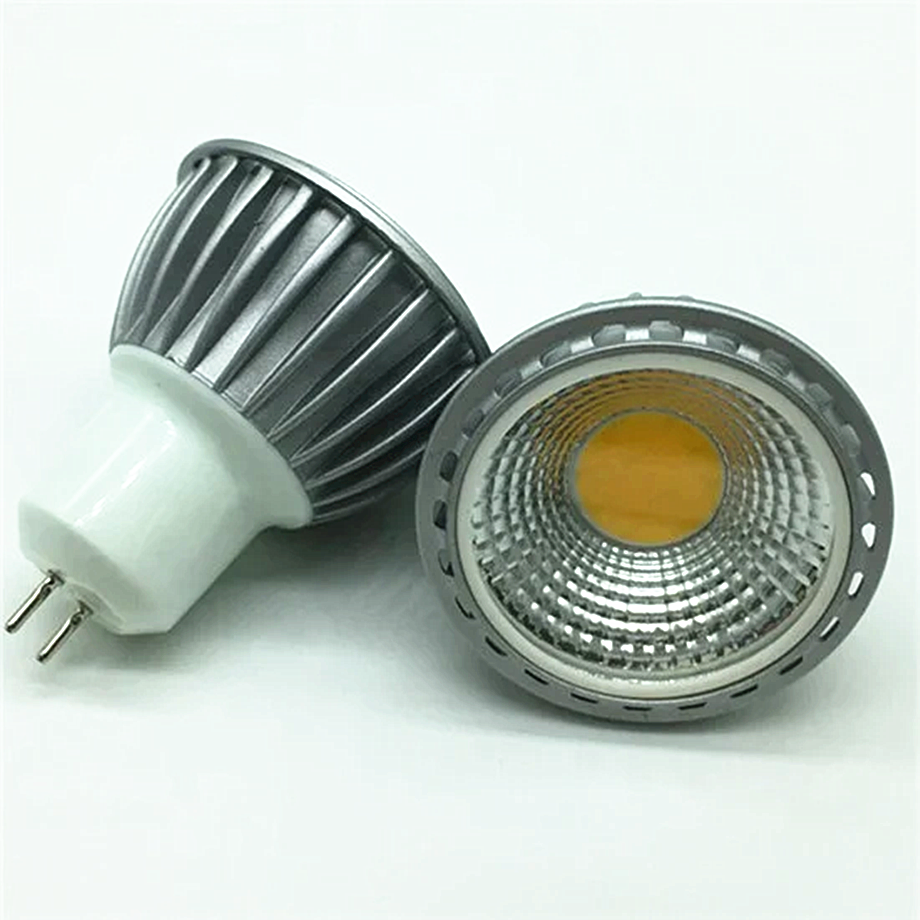 MR16 GU10 5W LED Spotlight Downlight COB Die-cast Aluminum Hotel Home Living Room Ceiling Spot Light Warm Cold White 3000K 6000K