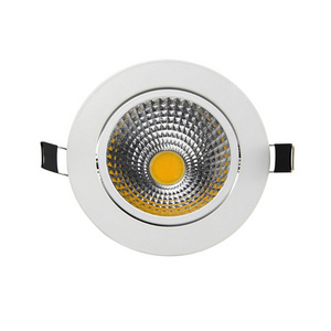 light spot led downlight glass plastic ceiling lights fixtures cob downlight deep 110v 220v dimmable 5years warranty