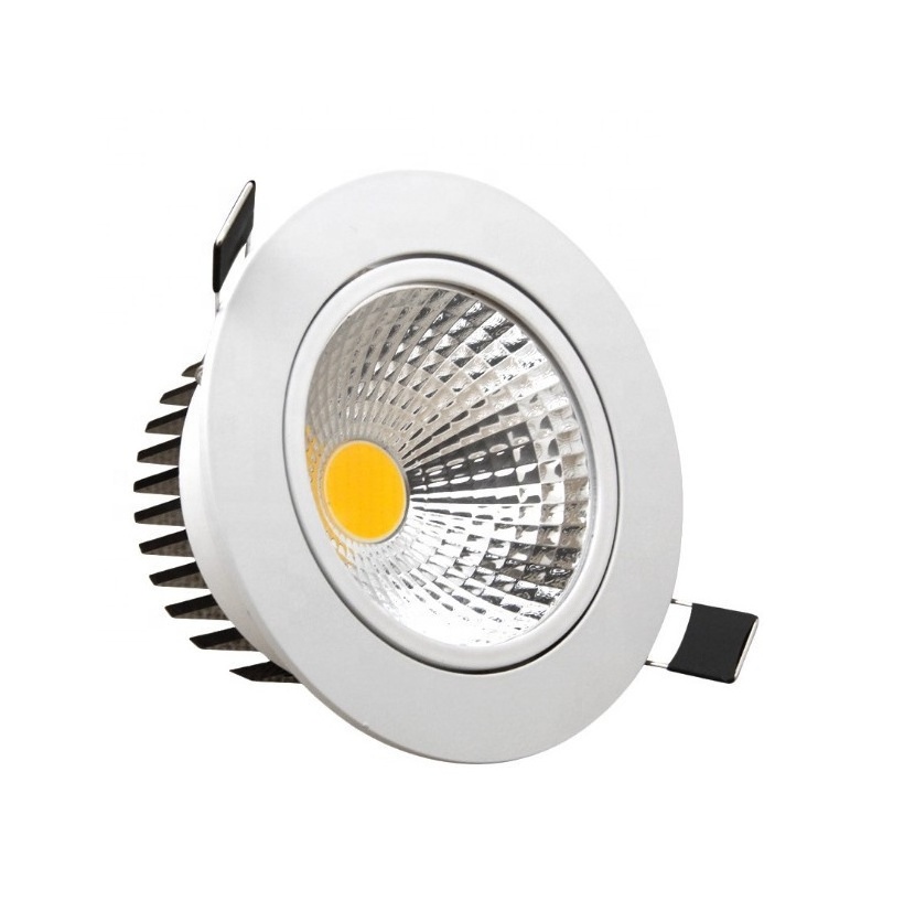 10W 12W Driverless Ceiling Dimmable Cct Pot Light Recessed Round Led Downlights