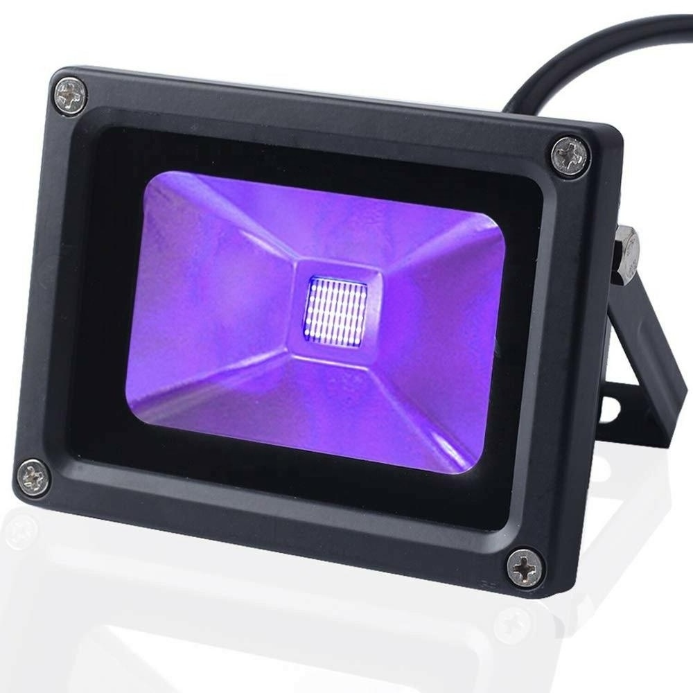 50W 100W 150W 200W 300W 500W 365nm 395nm IP65 Waterproof Outdoor UV Black LED flood light