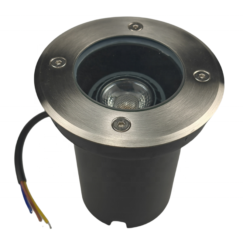 110mm Diameter Waterproof Outdoor Recessed Types Bulb Changeable GU10 LED Underground Light