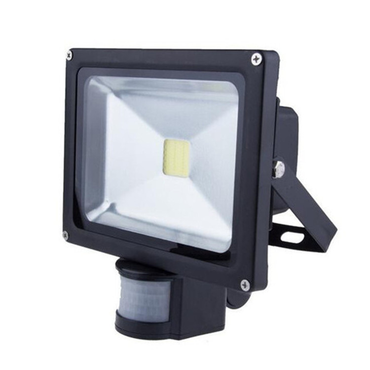 10W20W30W50W100W IP65 Waterproof outdoor projector ultra slim led flood light with sensor