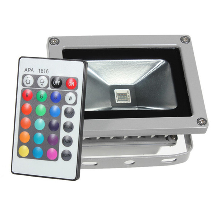 Outdoor Lighting Led Spotlight 10W 20W 30W 50W RGB Led Floodlight Waterproof IP65 Reflector De Led Street Light Lamp