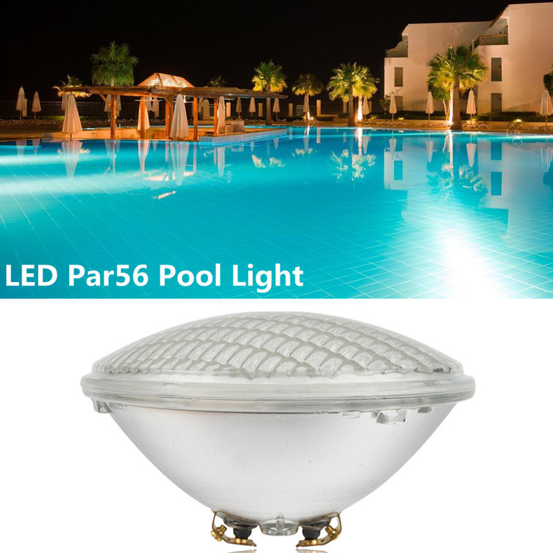 18W 24W 36W LED Par56 Lamp Replacement Ac Dc 12V Glass pool Bulb Rgb Color Remote Control Led Swimming Pool Light