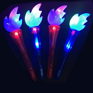 Lighting Torch Festival Sports Event Party Cheer Props Led Torch Colorful Flashing Stick