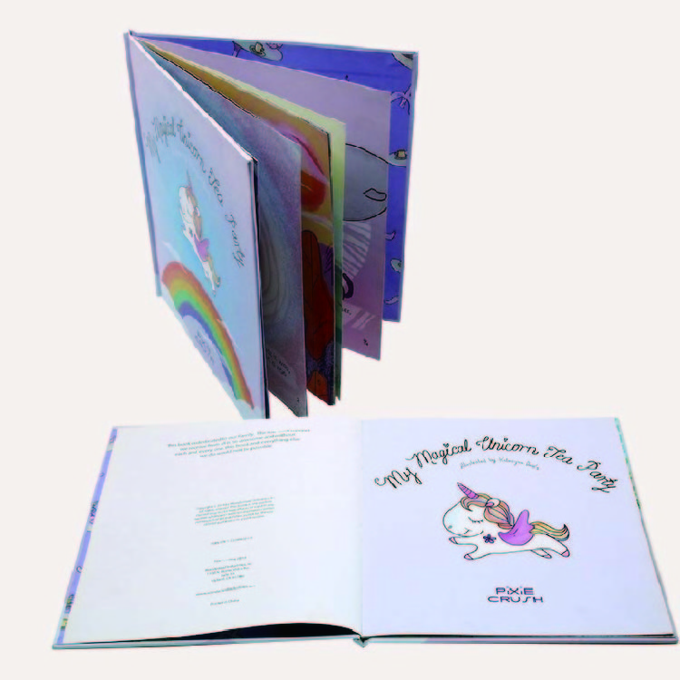 Custom Design Print On Demand Hardcover Children Books Printing